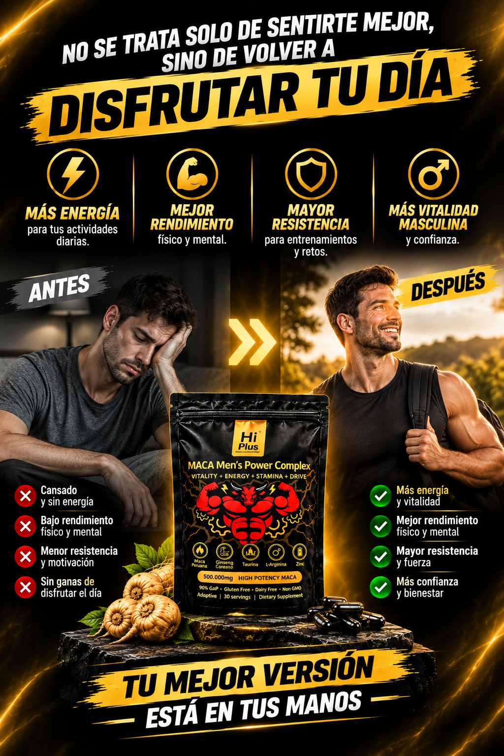 Maca Mens Power Complex RootVigor