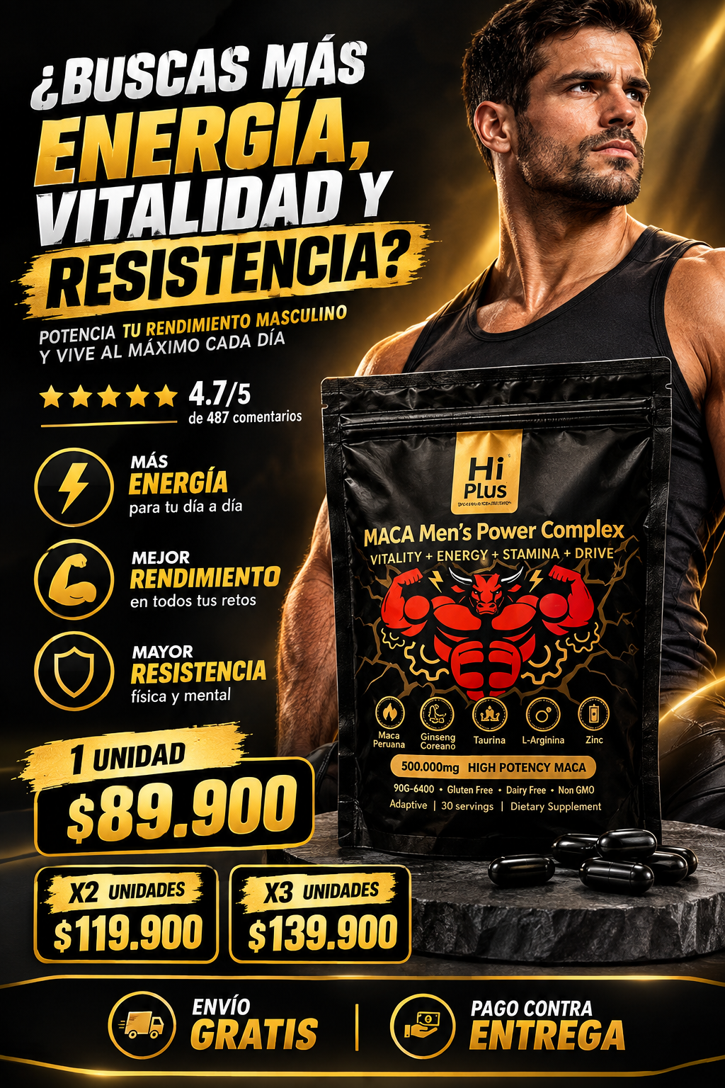 Maca Mens Power Complex RootVigor